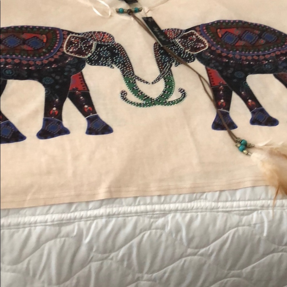 Beautiful poncho, cover